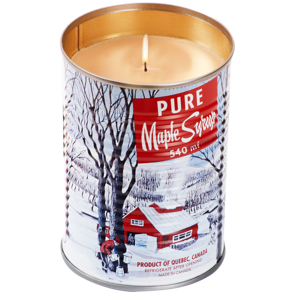 Maple Syrup Tin Candle