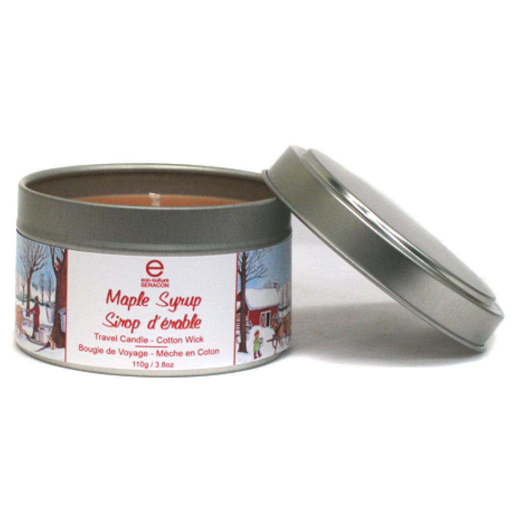Maple Syrup Travel Tin Candle