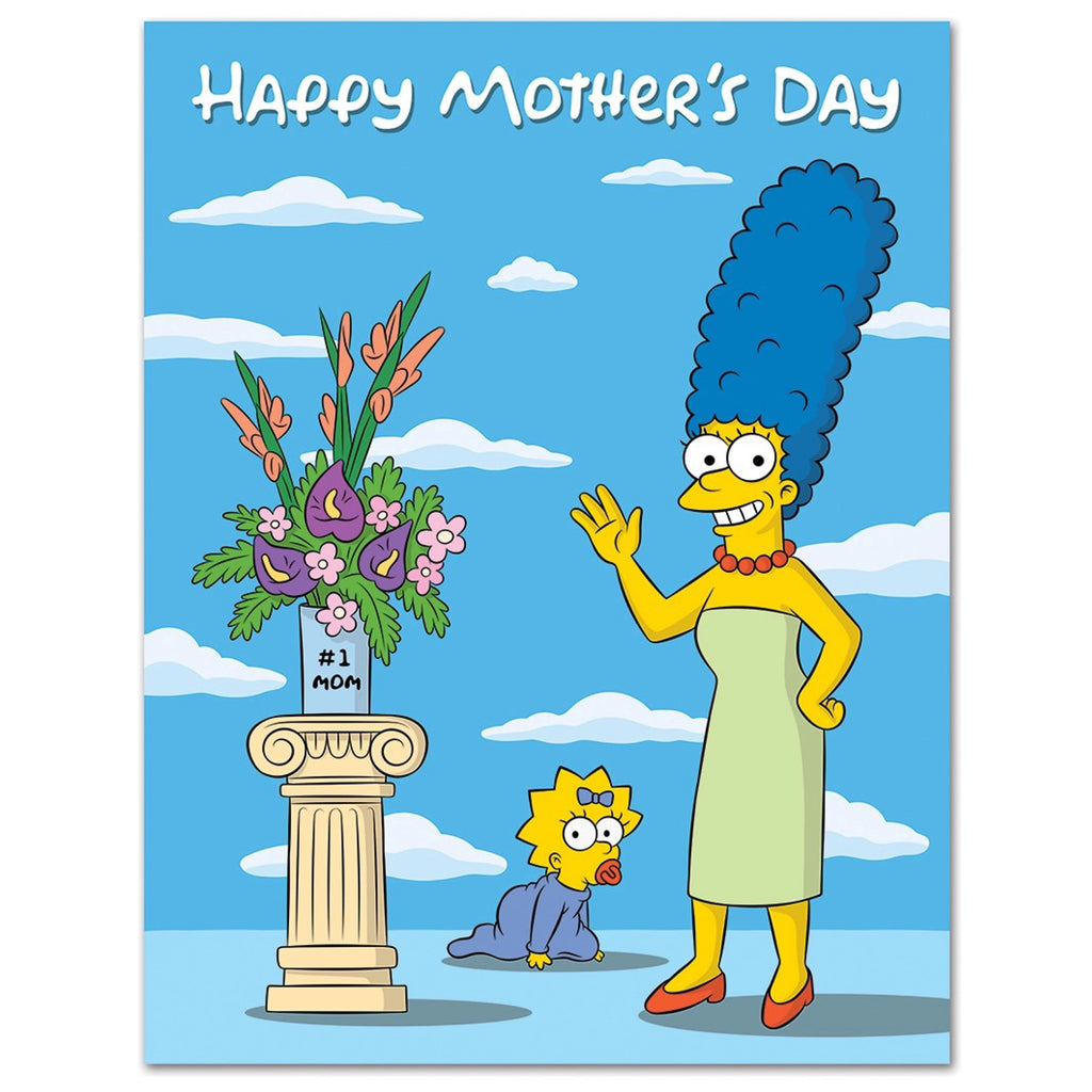 Marge Simpson Mother's Day Card.