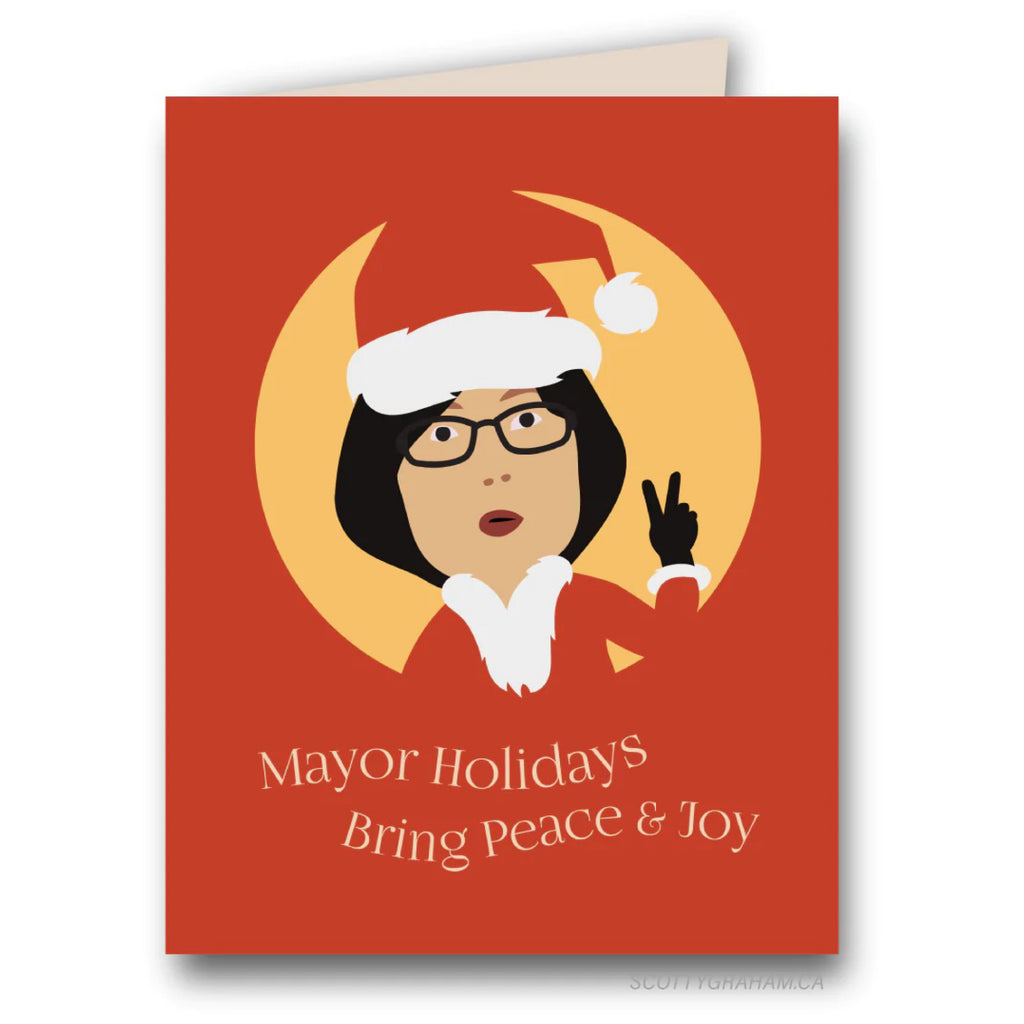 Mayor Chow Holiday Card.