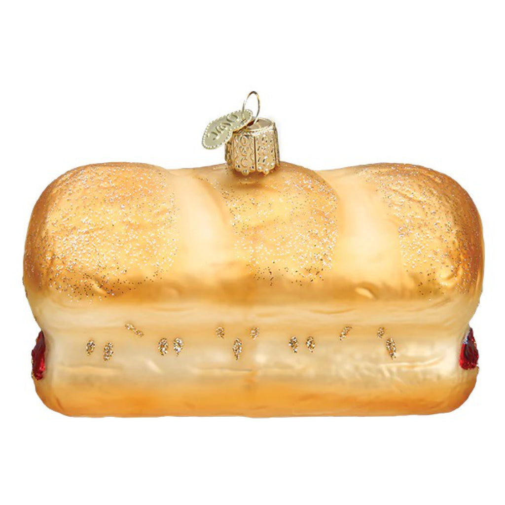 Meatball Sandwich Ornament Back