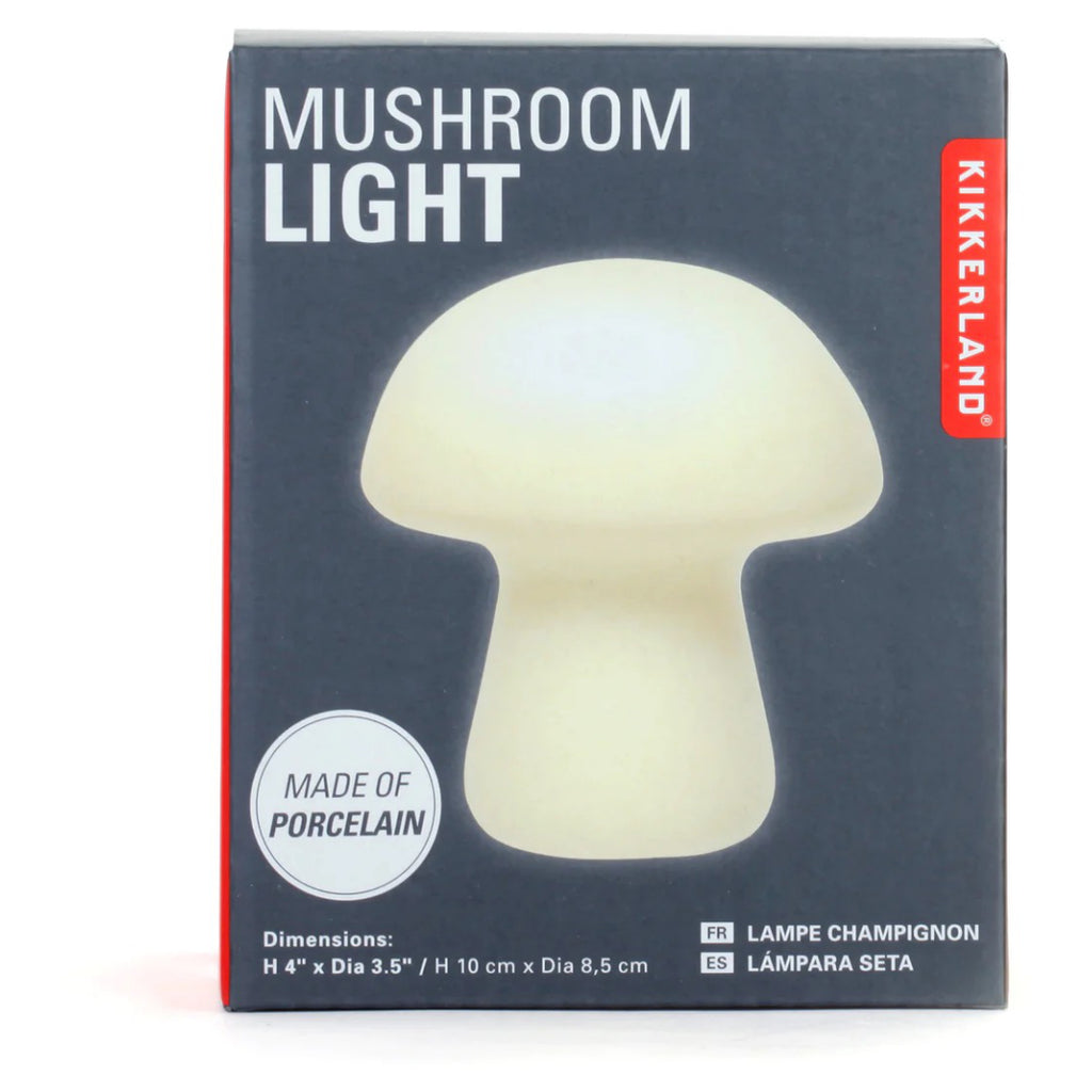 Medium Mushroom Light packaging.