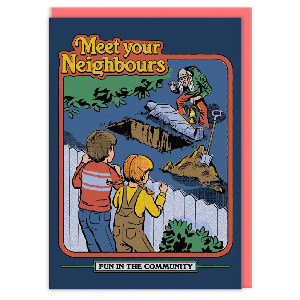 Meet Your Neighbours Card.