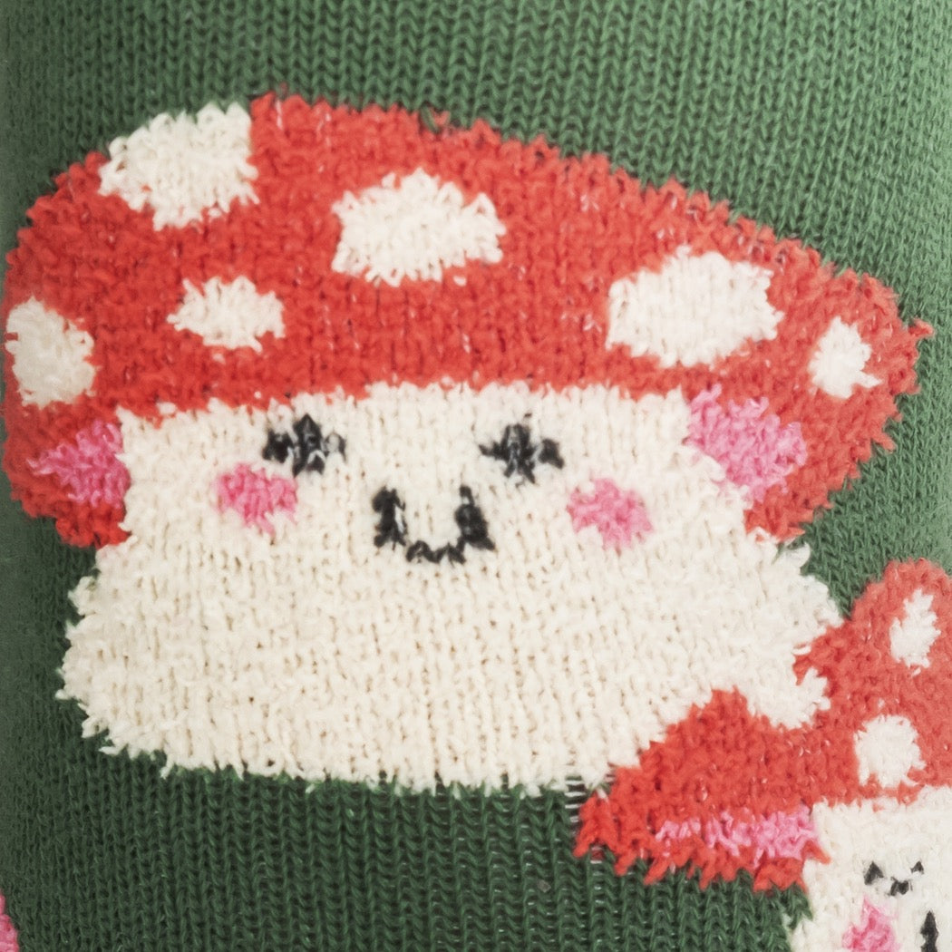 Magic Mushrooms Slipper Socks