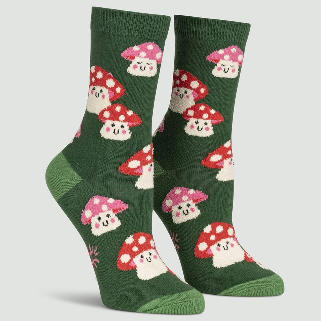 Magic Mushrooms Slipper Socks