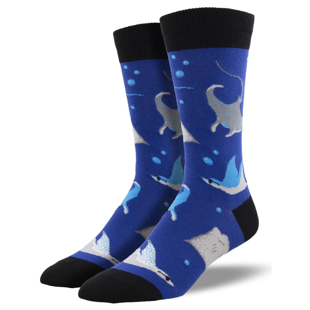 Mens Catching Some Rays Socks Blue