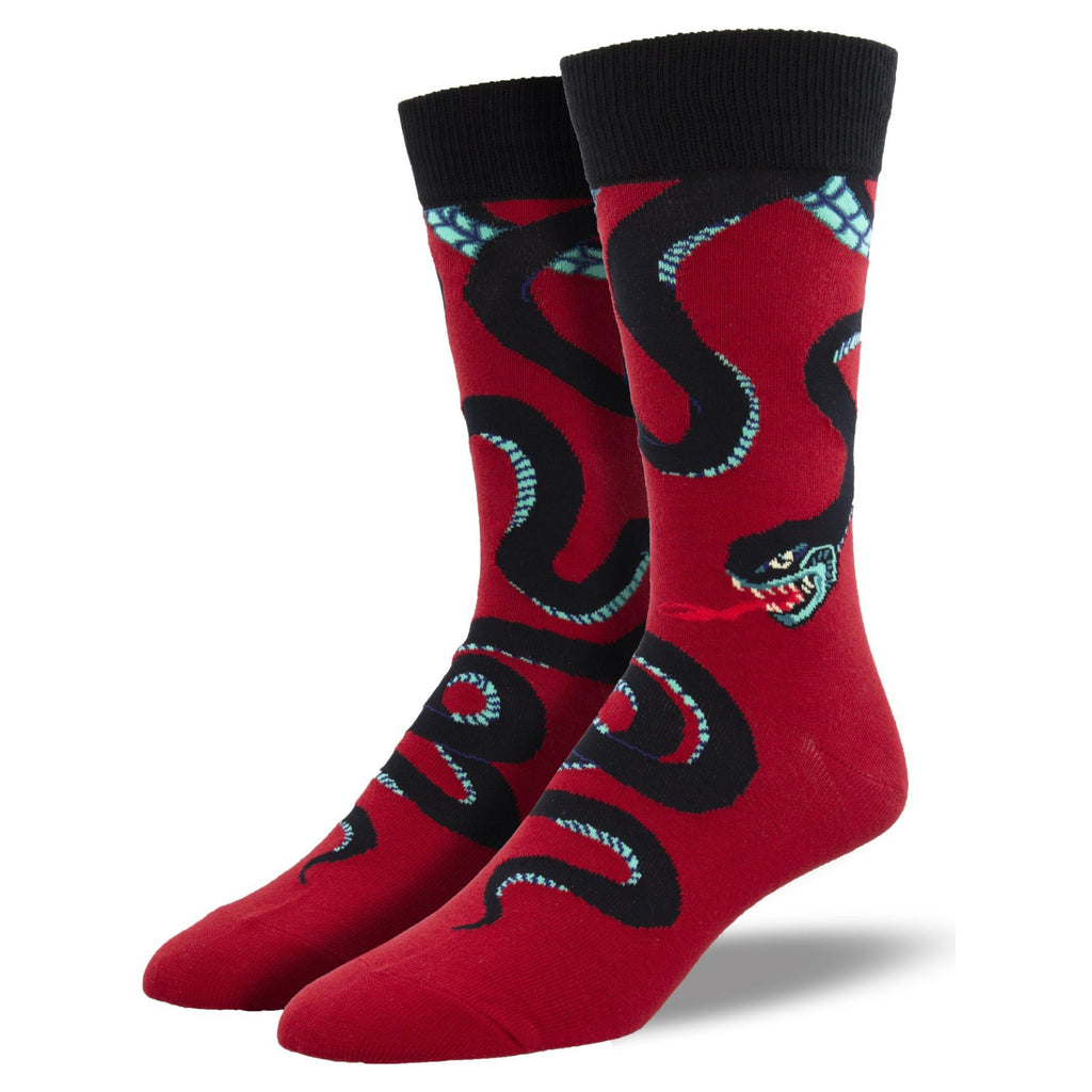 Mens Slither Me Timbers Socks Navy Heather