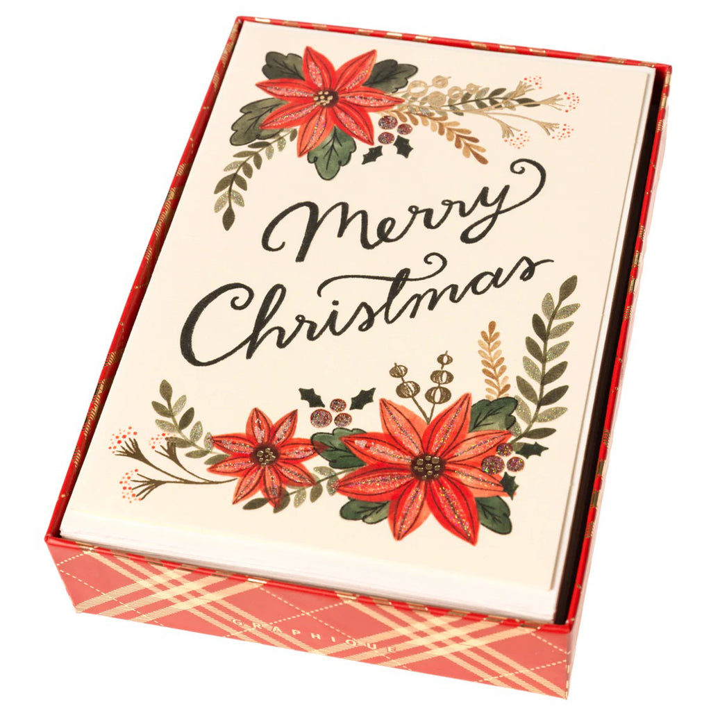 Merry Christmas Florals Signature Box.