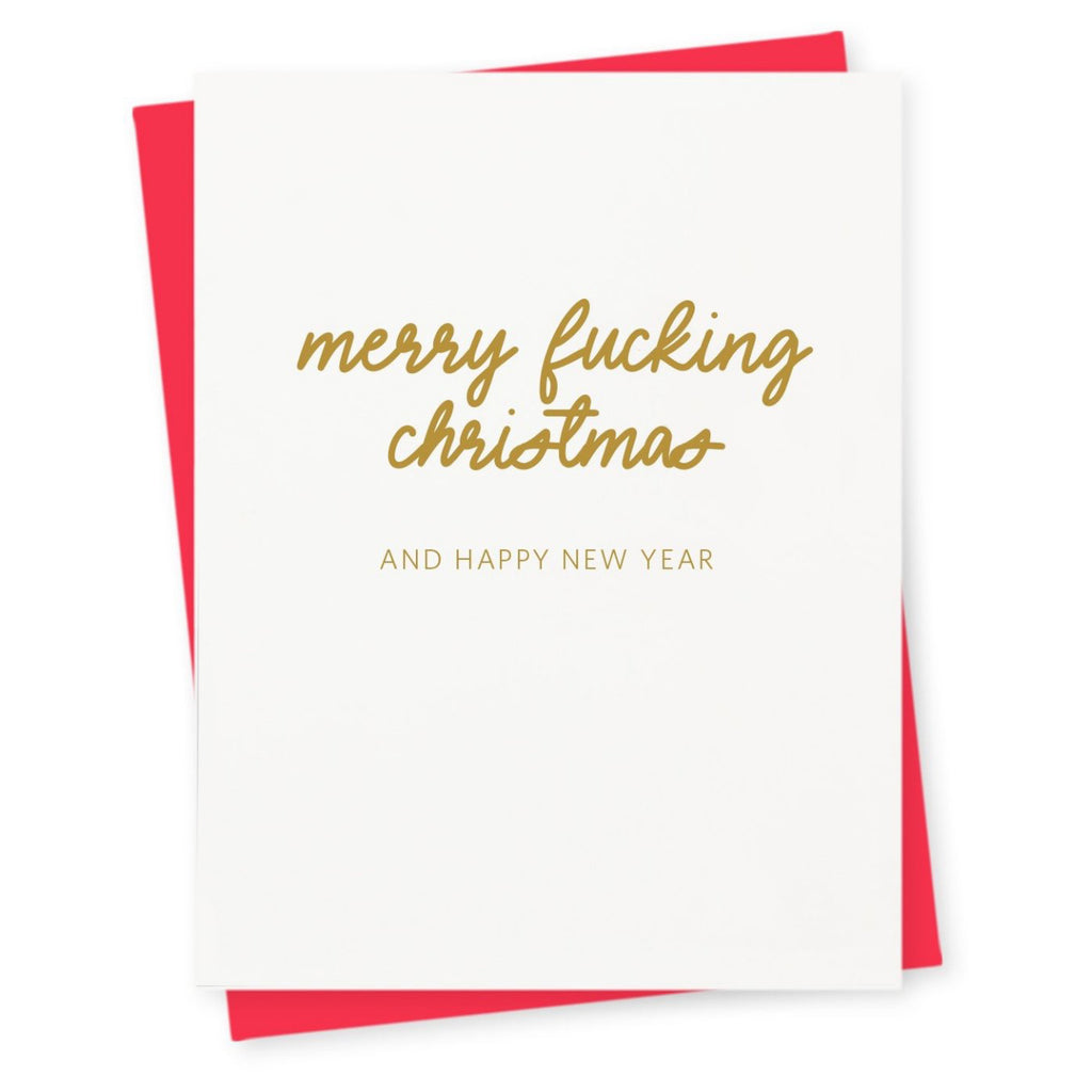 Merry Fucking Christmas Card