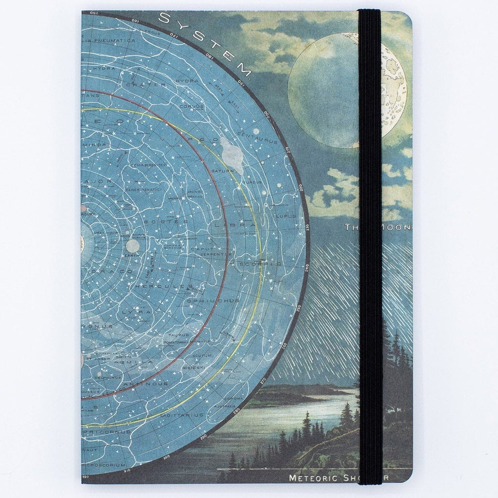 Meteor Shower Softcover Journal.