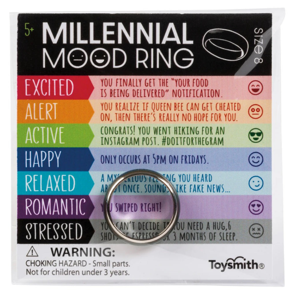 Millenial Mood Ring Packaging