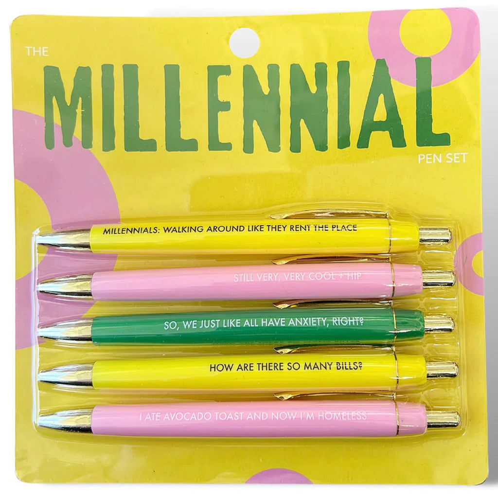 Millennial Pen Set of 5.