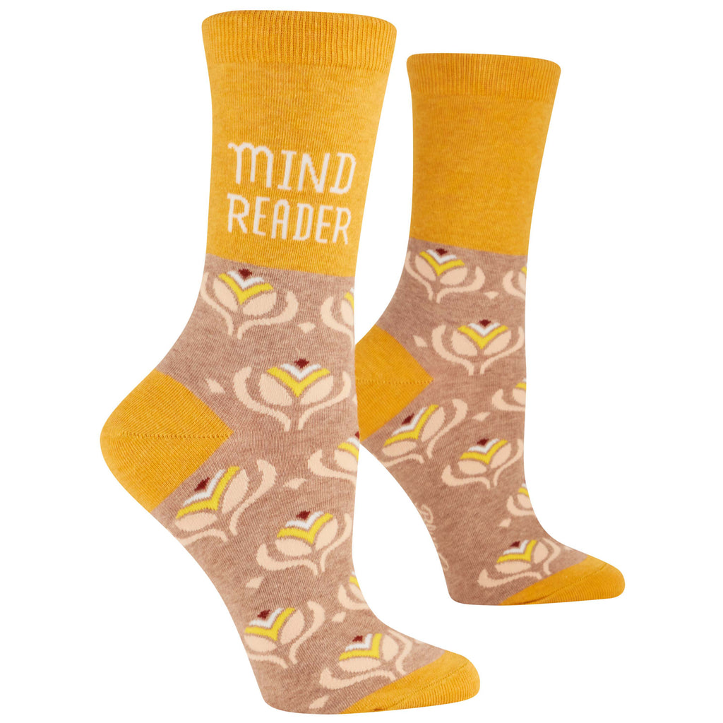 Mind Reader Crew Socks.