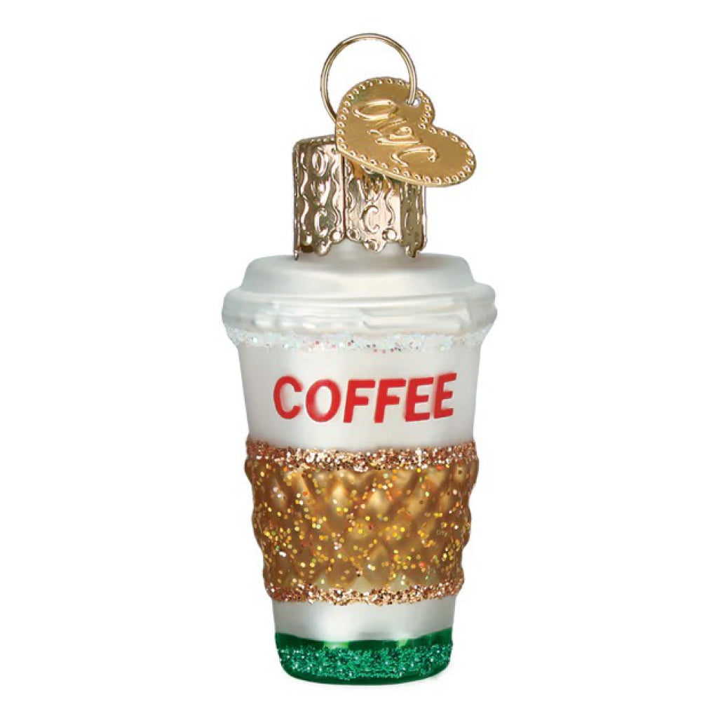 Mini Coffee To Go Ornament.