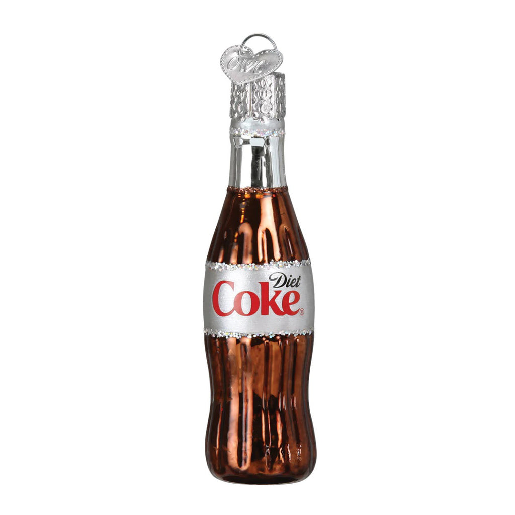 Mini Diet Coke Bottle Ornament.