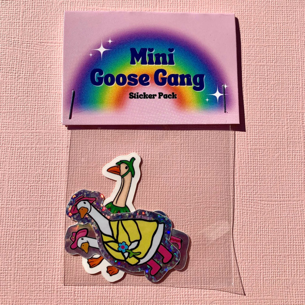 Sticker Bundle Goose Mini Goose Gang Sticker Pack | Not Picasso – Outer Layer