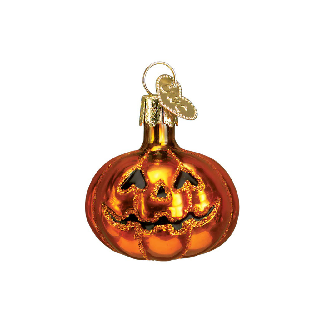 Mini Halloween Ornament Jack O Lantern