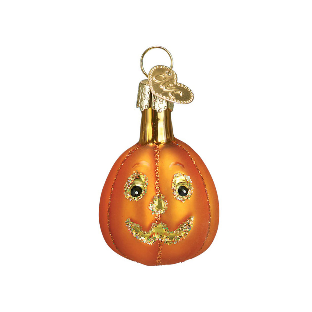 Mini Halloween Ornament Pumpkin
