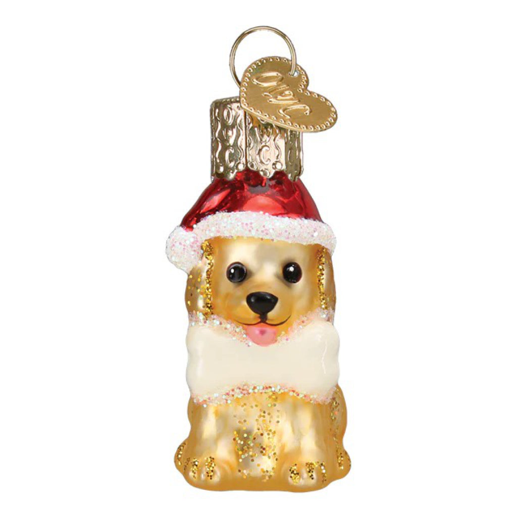 Mini Jolly Pup Ornament.