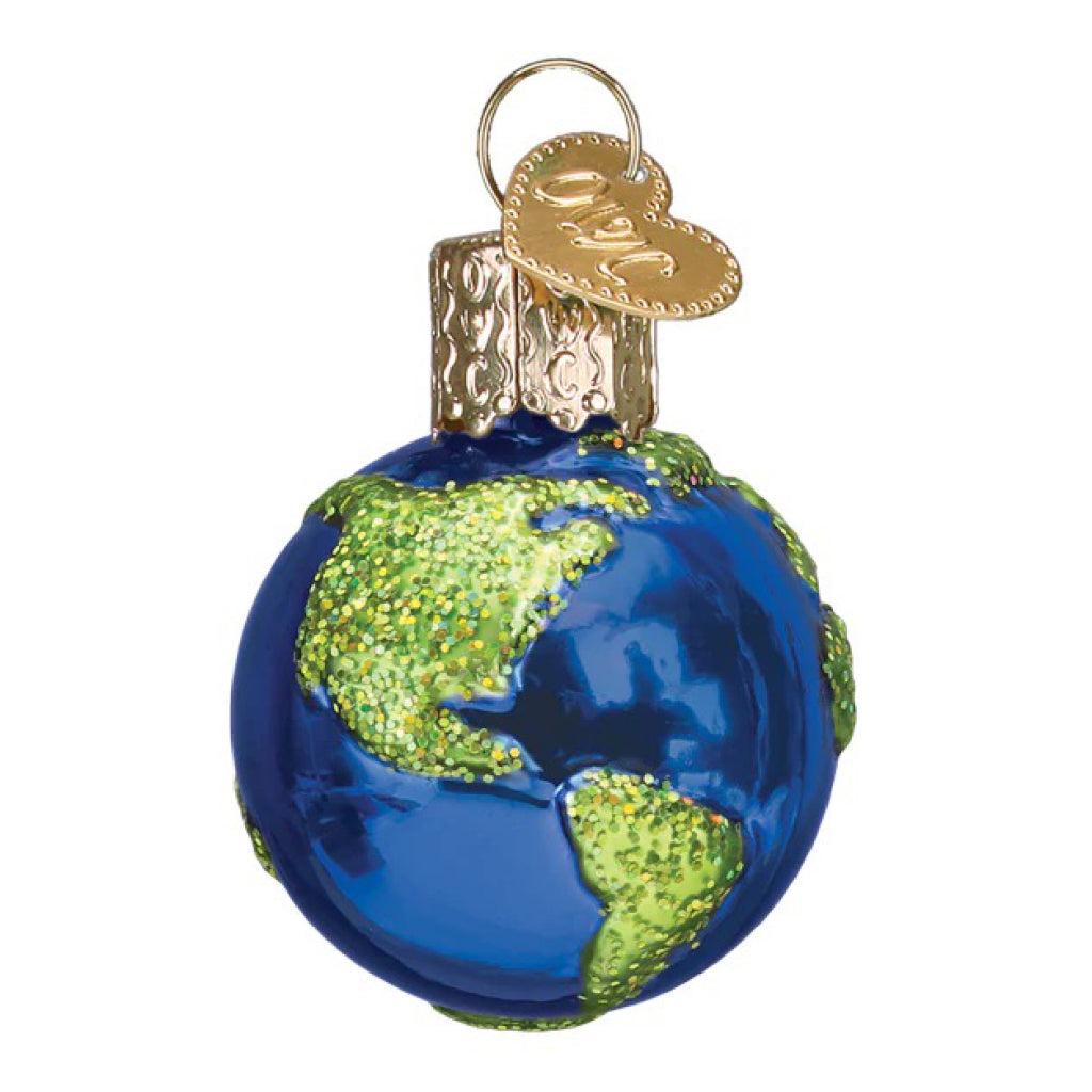 Mini Planet Earth Ornament.