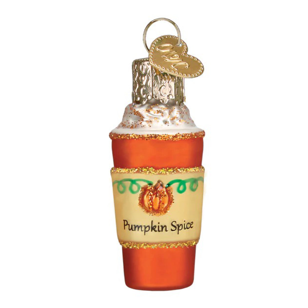 Mini Pumpkin Spice Latte Ornament.