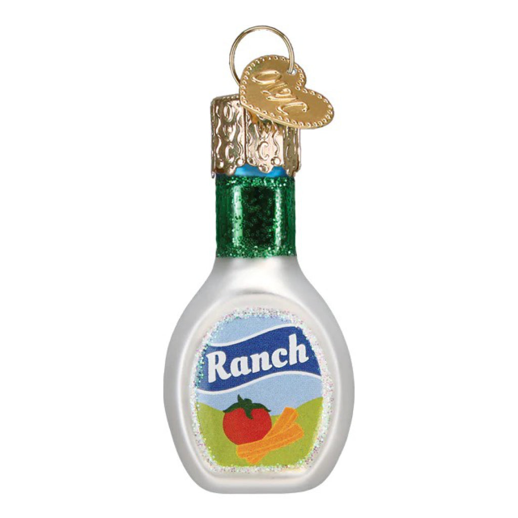 Mini Ranch Dressing Ornament.