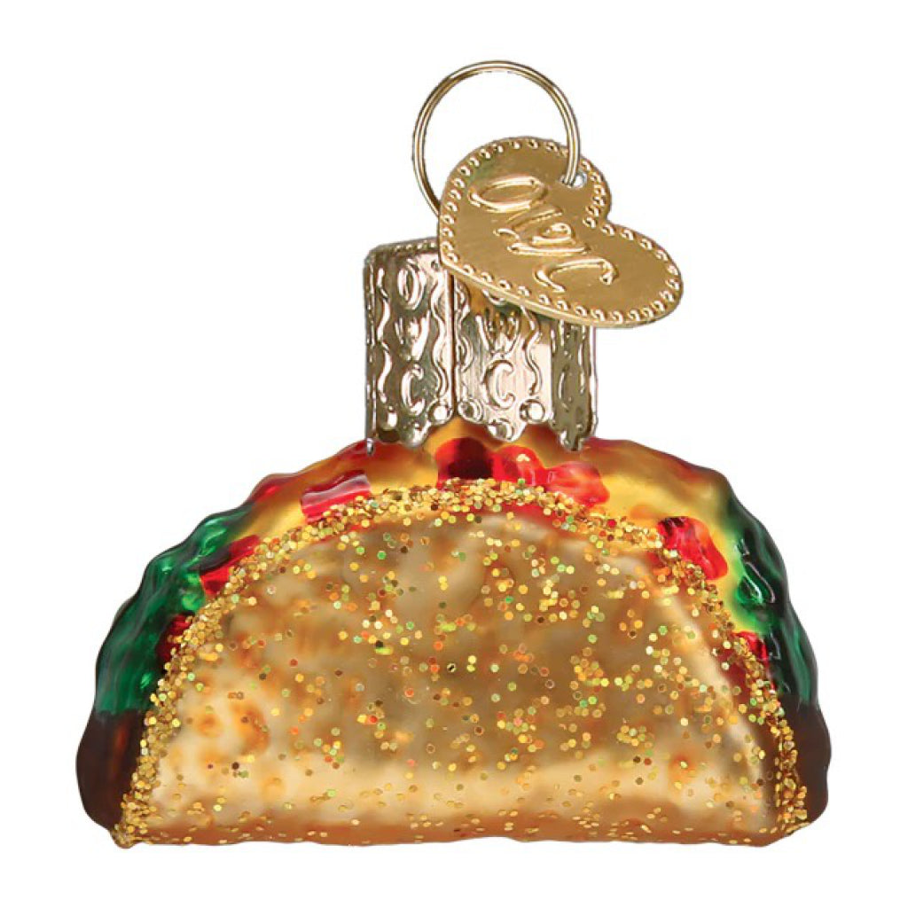 Mini Taco Ornament.