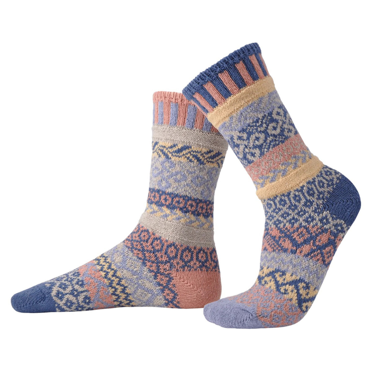 Mirage Mismatched Crew Socks | Solmate – Outer Layer