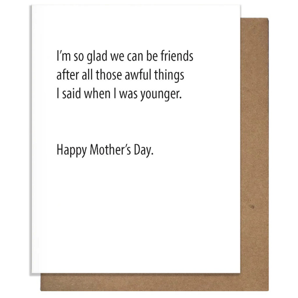 Mom Friends Mother's Day Card.