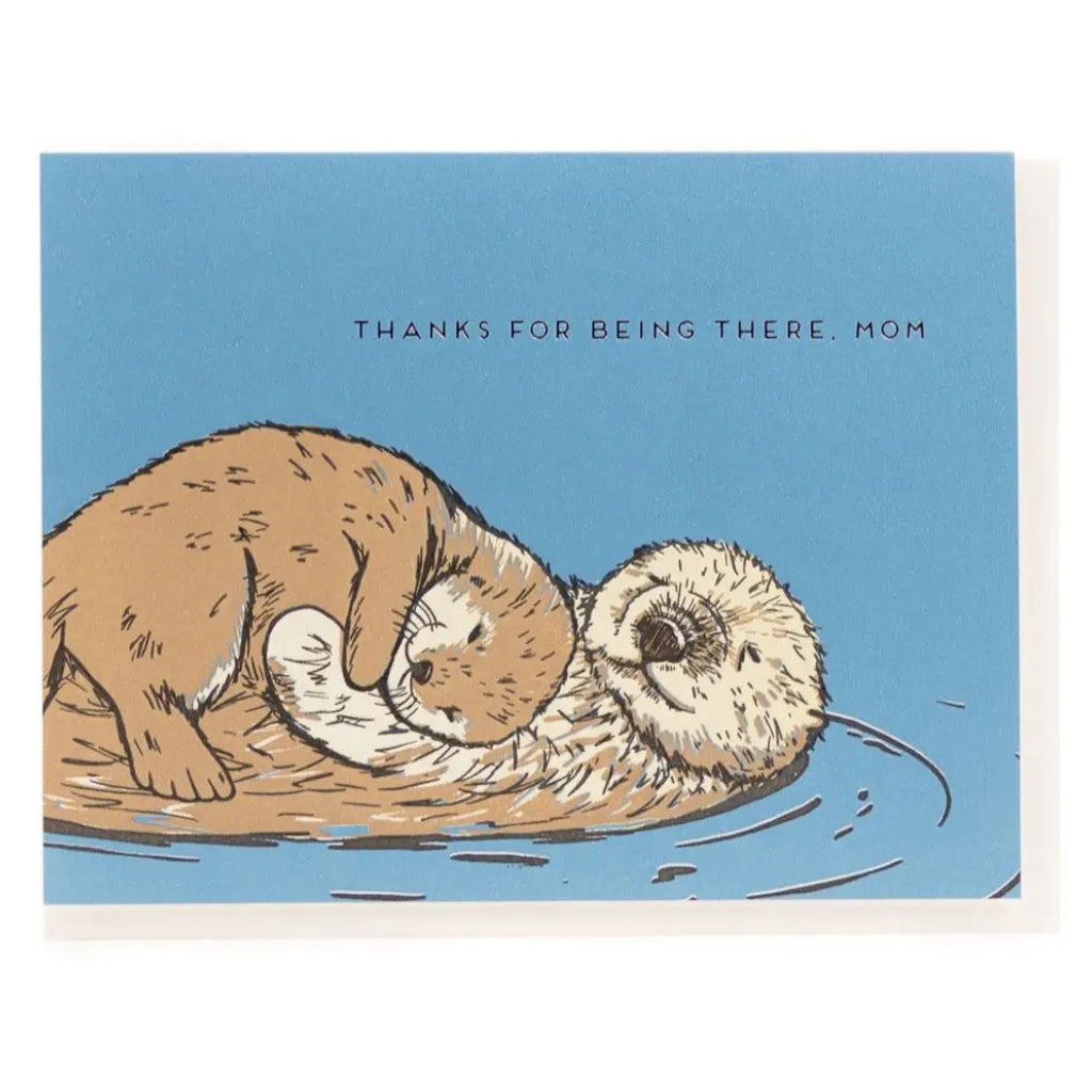 Mom Otter Card.