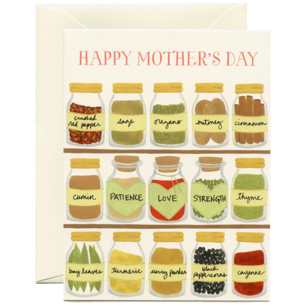 Mom's Spices Card
