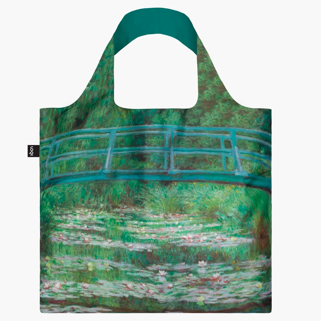 Monet Japanese Footbridge Tote Bag.