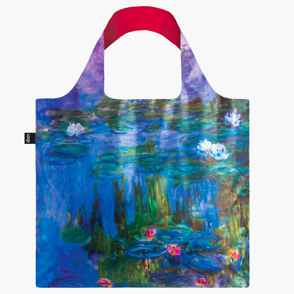 Monet Water Lilies Recycled Tote Bag.