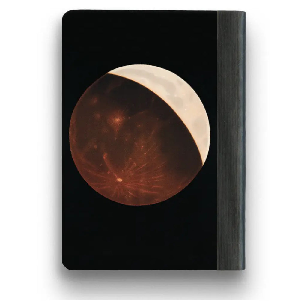 Moon Notebook Small back cover.