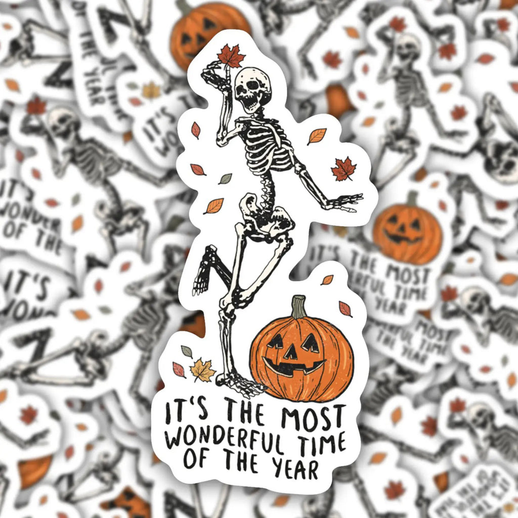Most Wonderful Time of the Year Fall Sticker.