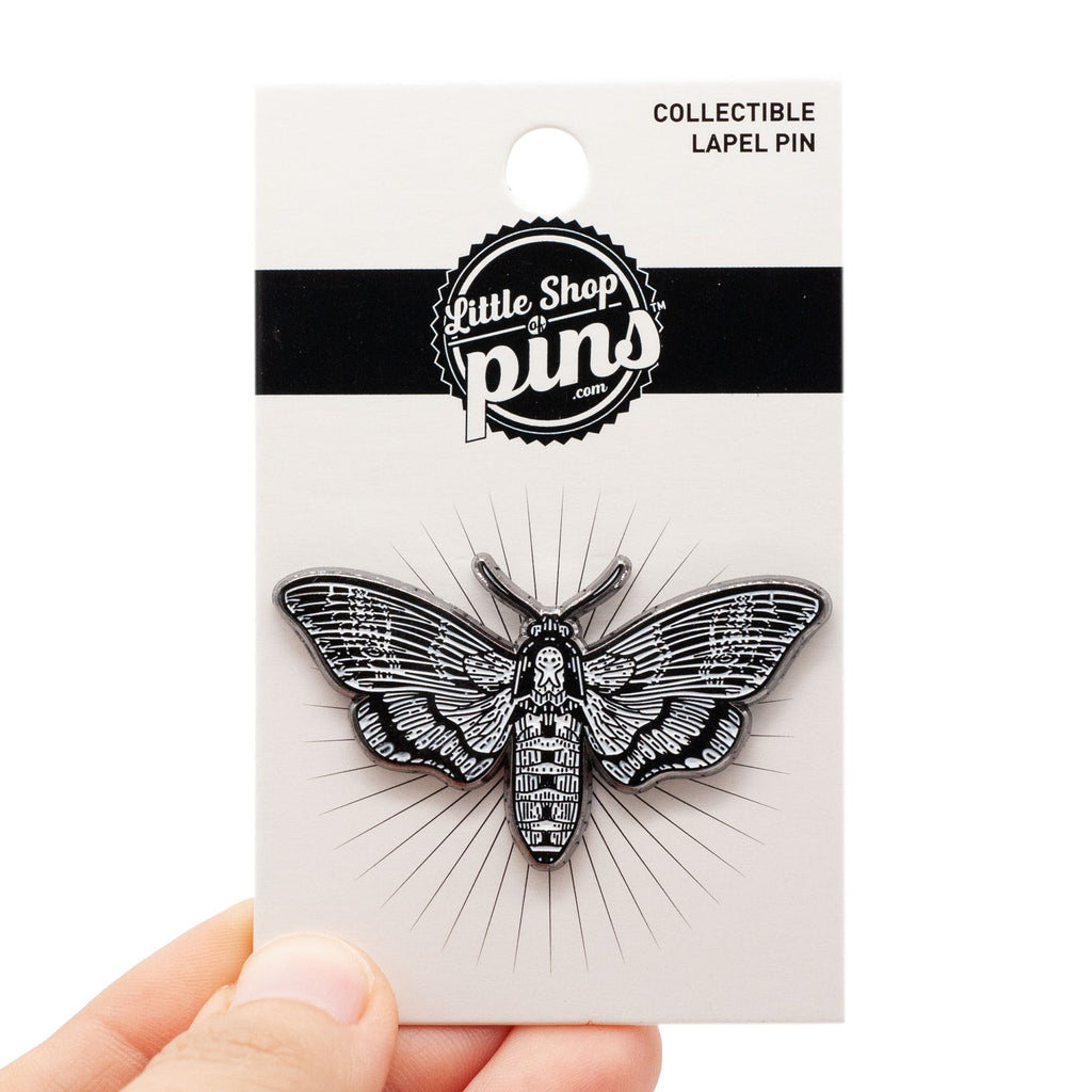 Moth Enamel Pin Packaging