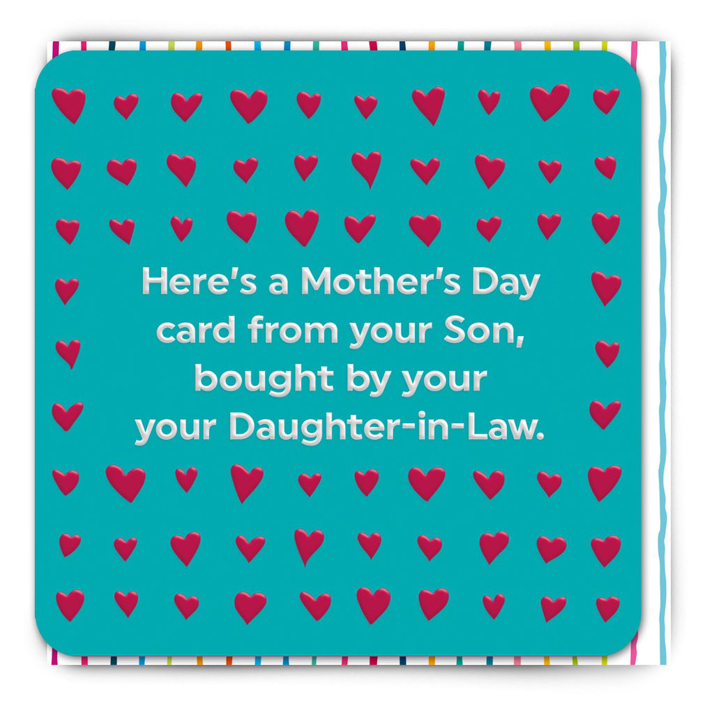 Mother's Day Card From Your Son.