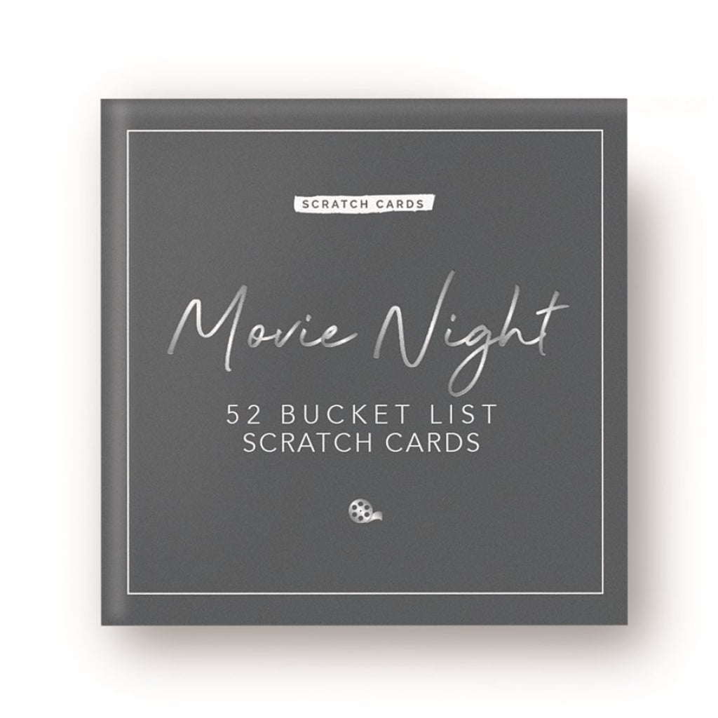Movie Night Scratch Cards.