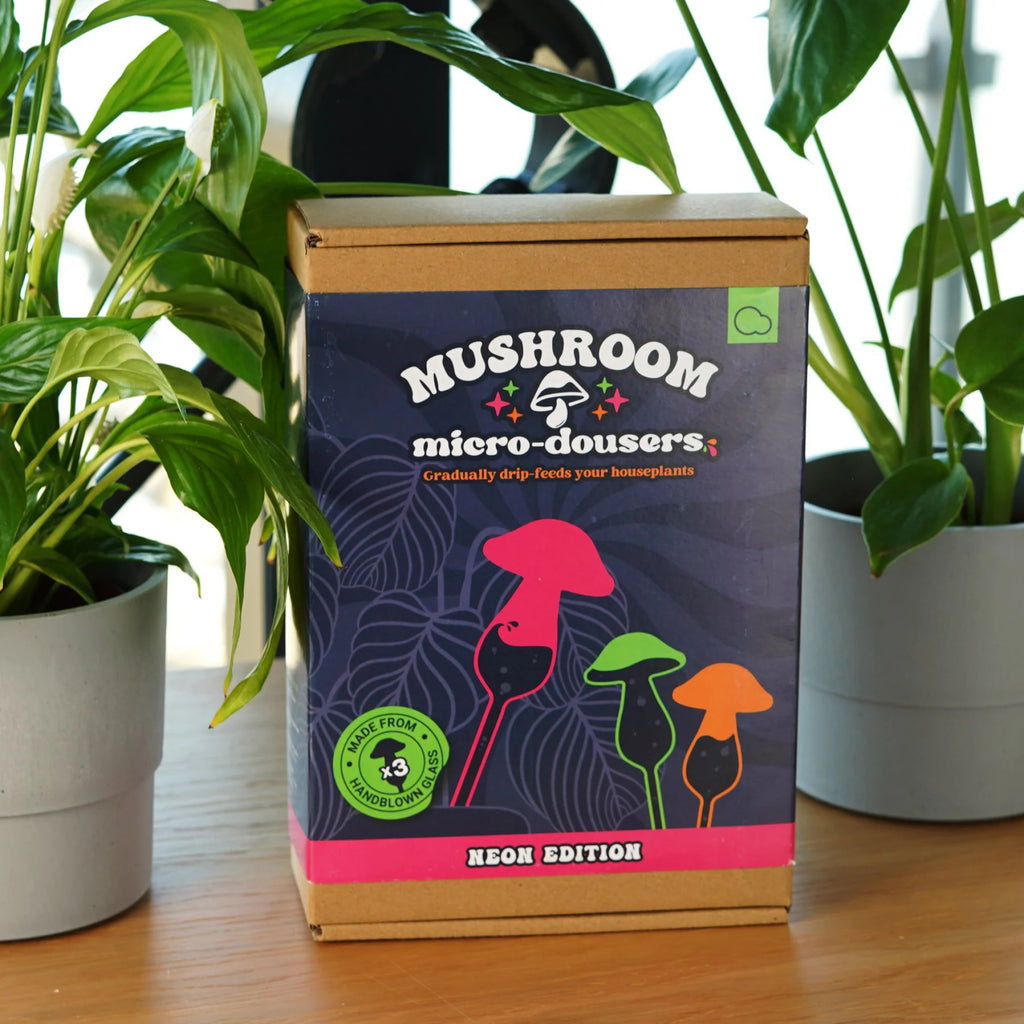 Mushroom Micro Dousers packaging.