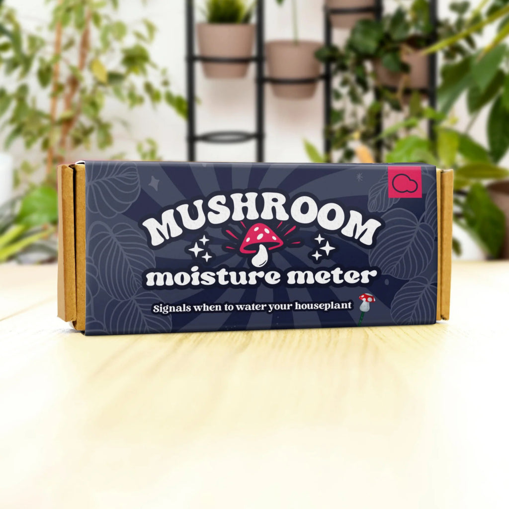 Mushroom Moisture Meter packaging.