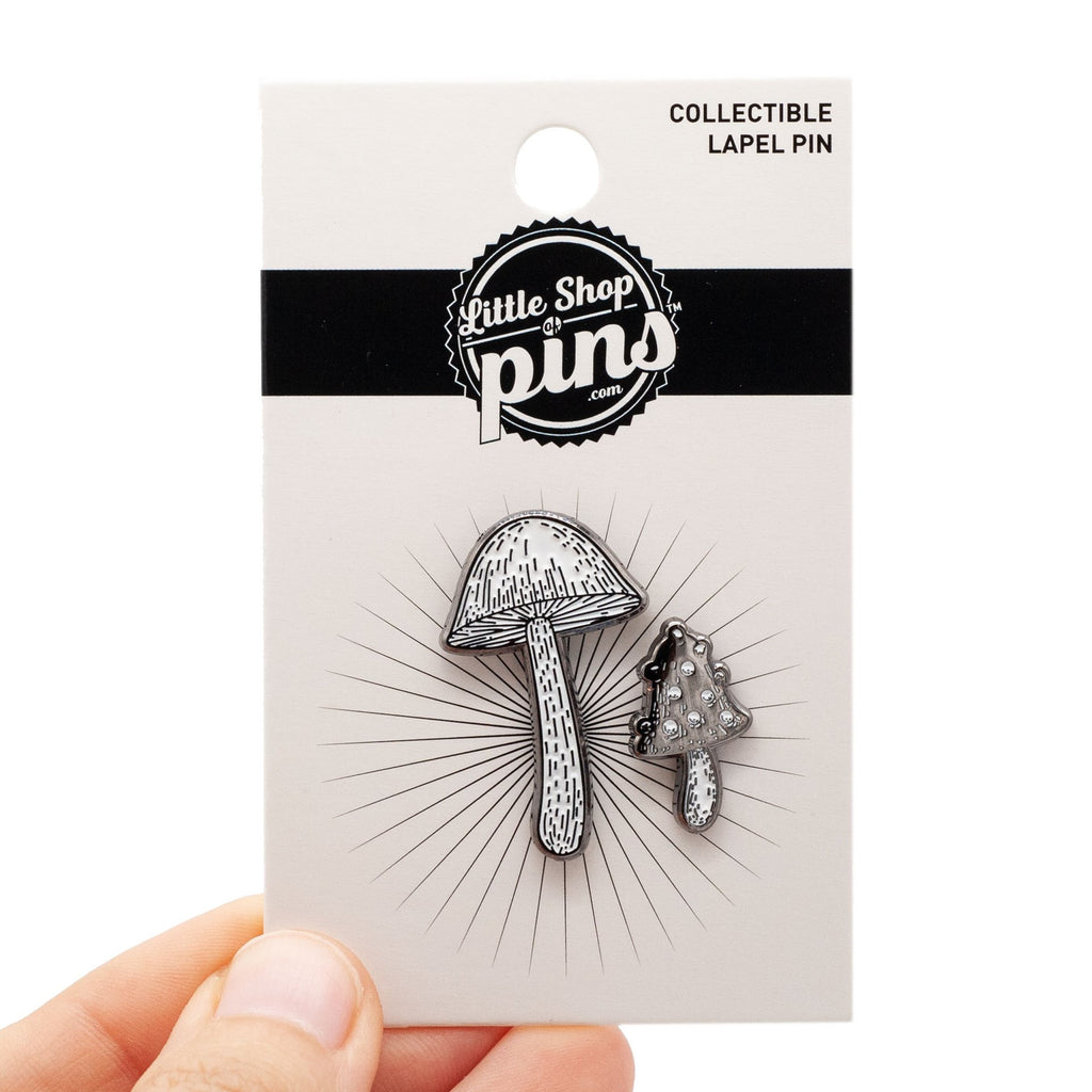Mushroom Pin Set Packaging