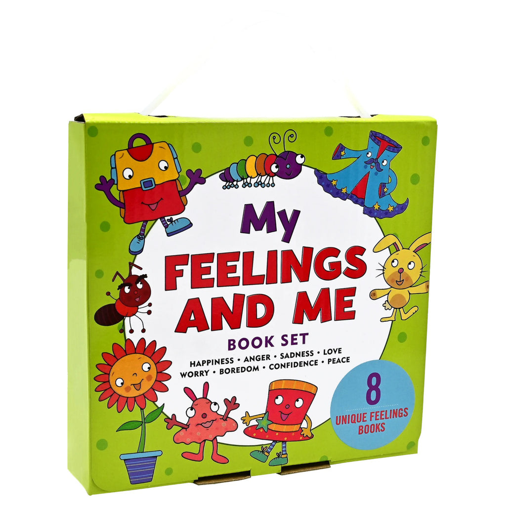 My Feelings & Me 8 Book Set packaging.