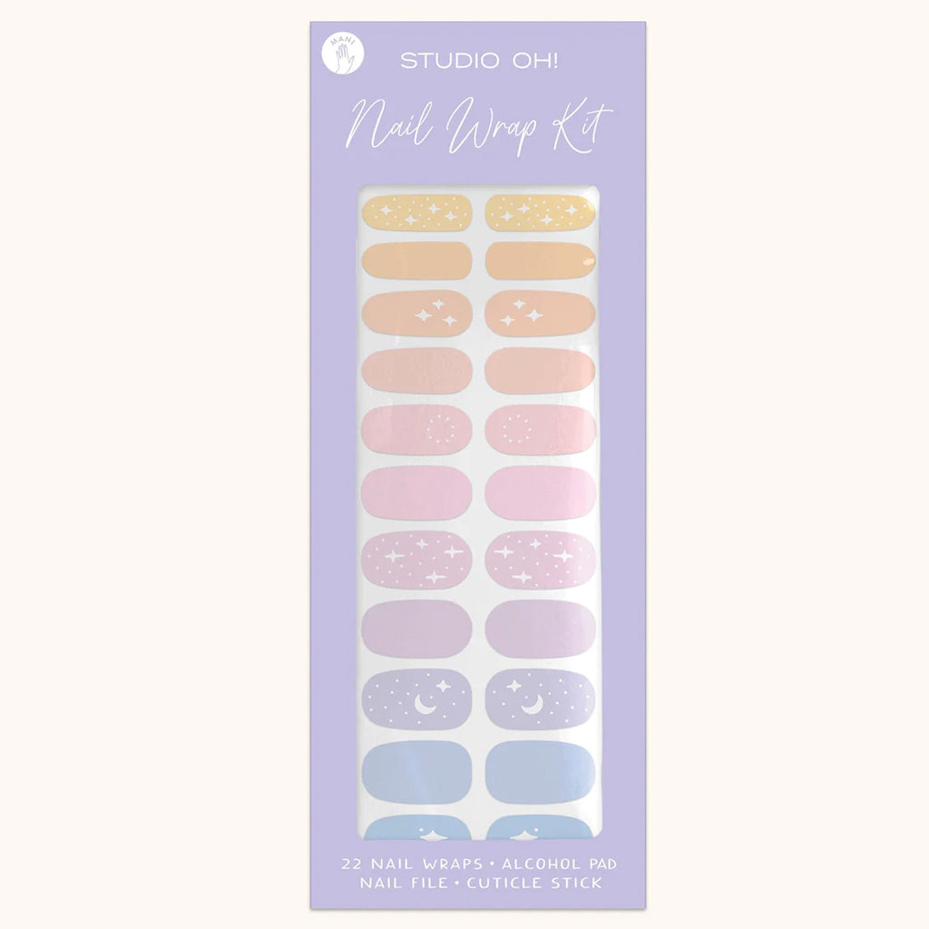 Nail Wrap Kit Pastel Ombre.