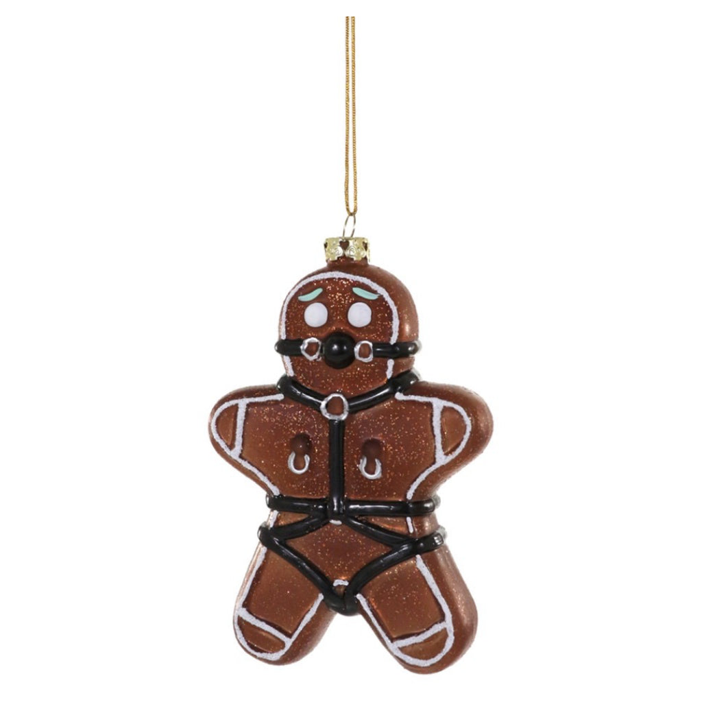 Naughty Gingerbread Man Ornament