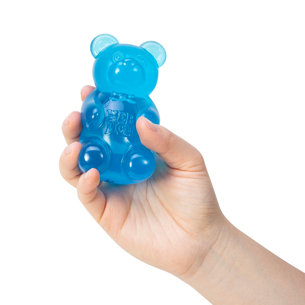 Nee Doh Gummy Bear blue.