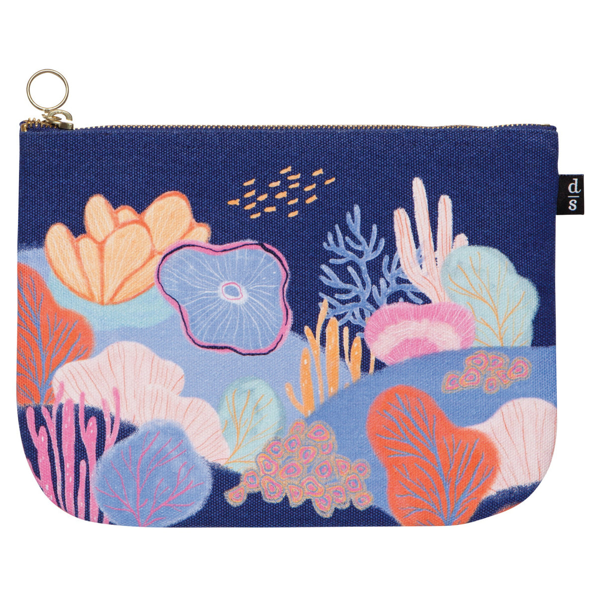 Neptune Large Zipper Pouch | Danica – Outer Layer