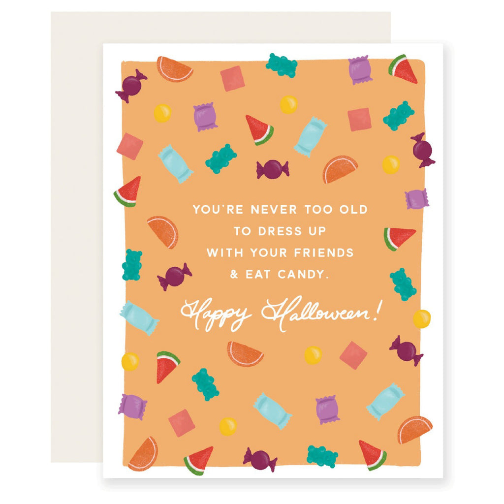 Never Too Old Halloween Card