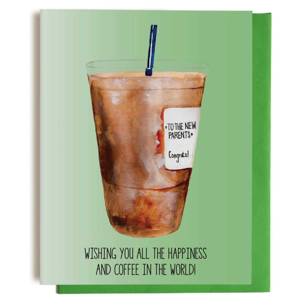 New Parents Iced Coffee Card