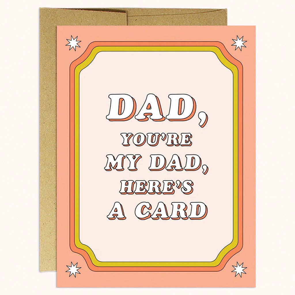 No Nonsense Dad Card.