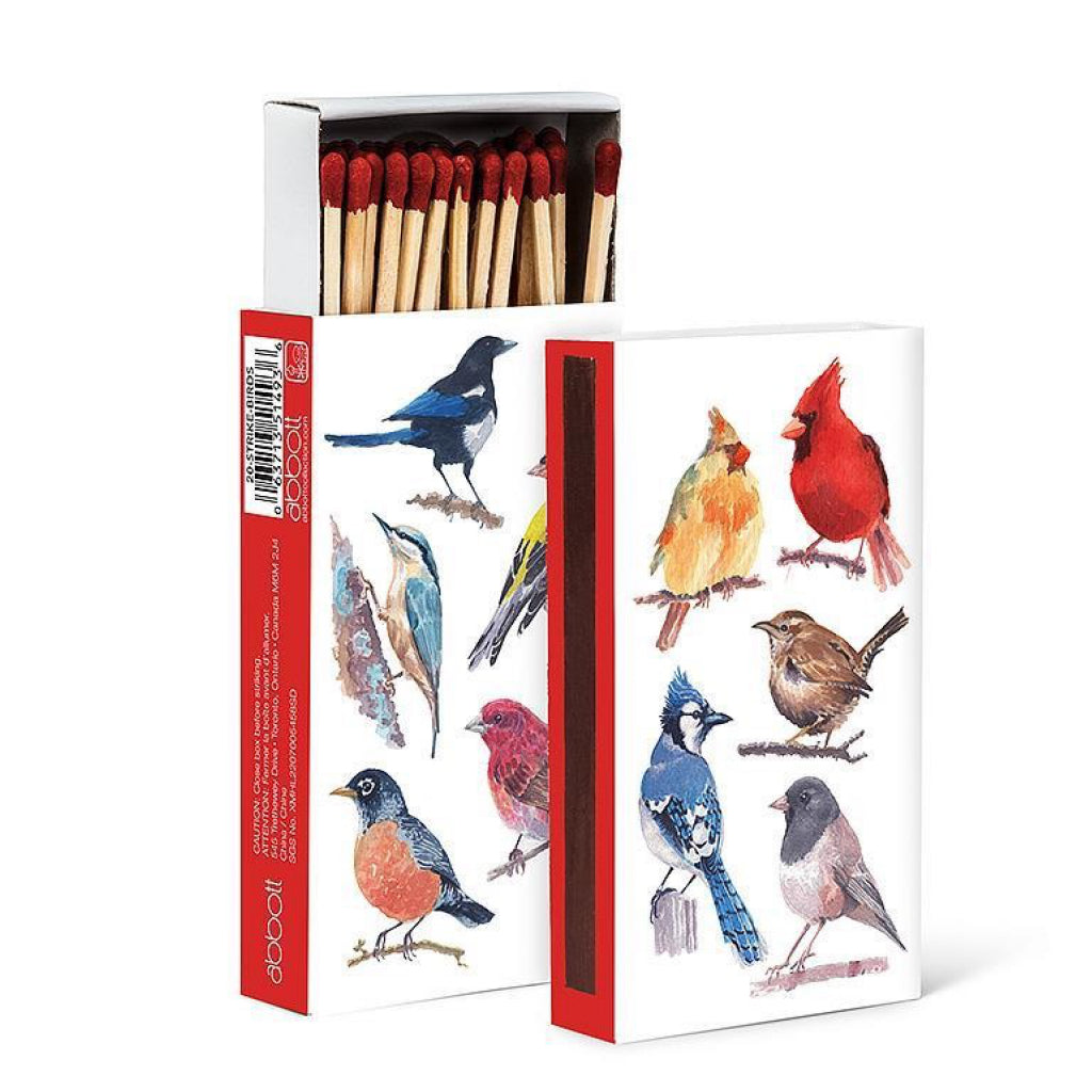 North American Birds Box of Matches | Abbott Collection – Outer Layer